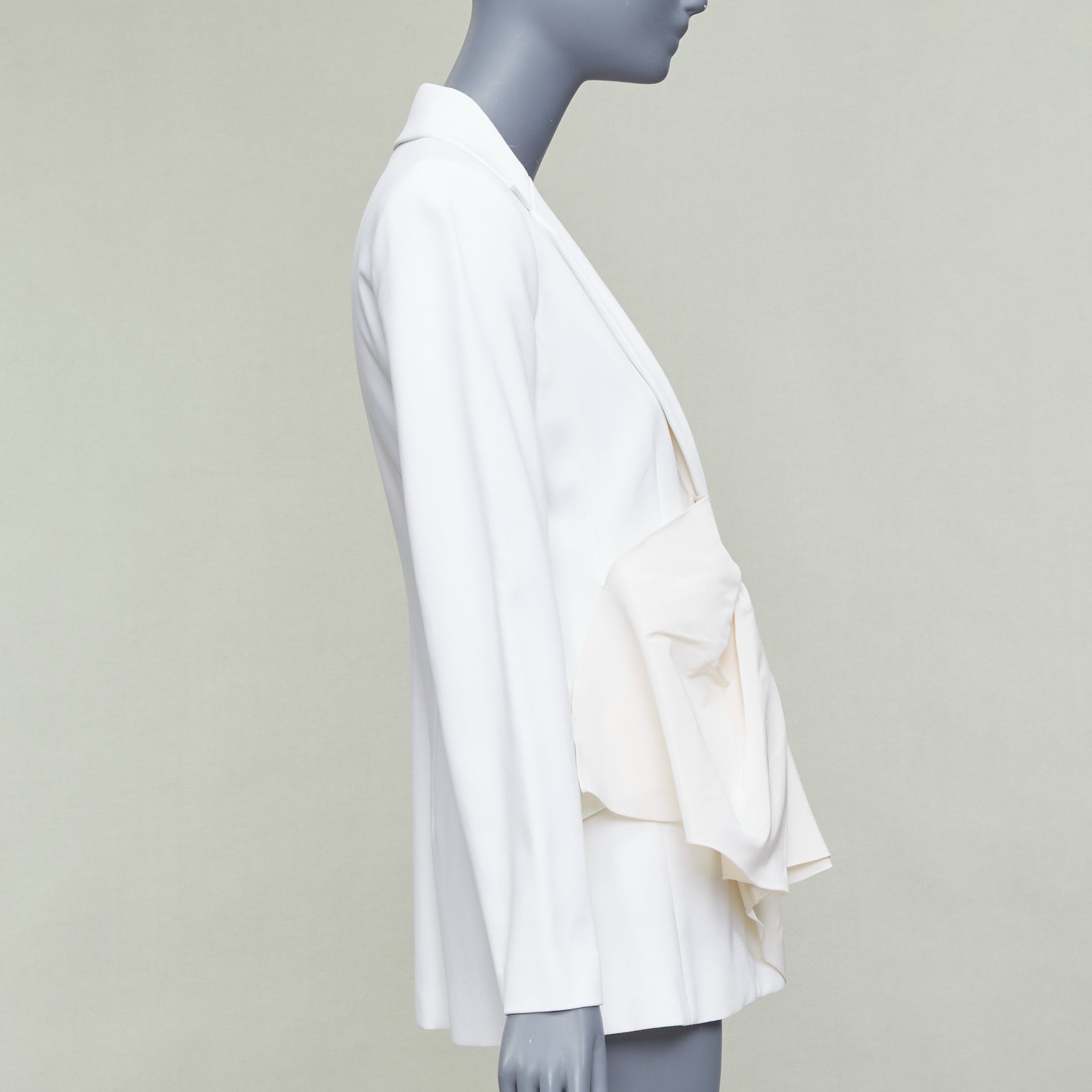 Carolina Herrera Draped Fitted Blazer - 4