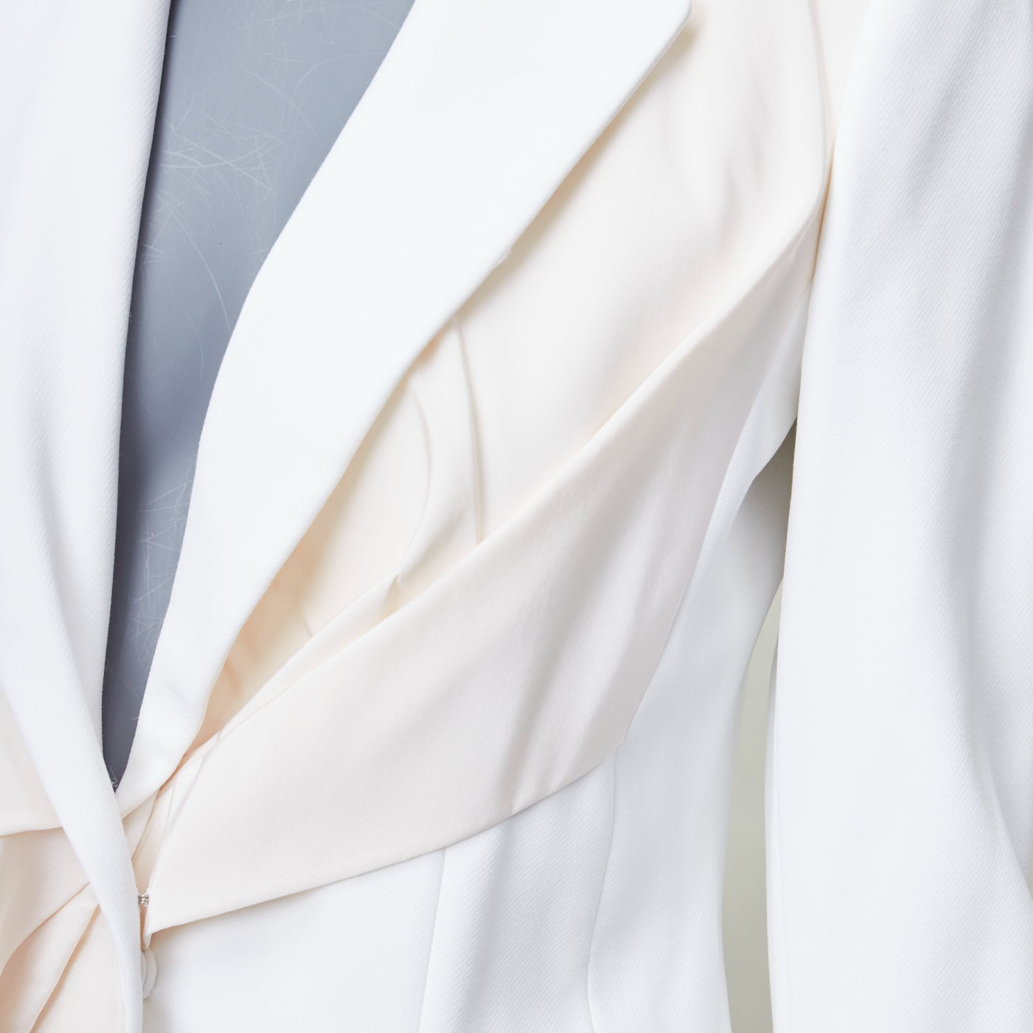 Carolina Herrera Draped Fitted Blazer - Image 10