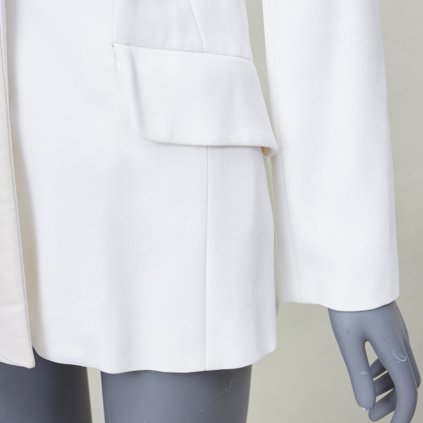 Carolina Herrera Draped Fitted Blazer - Image 11