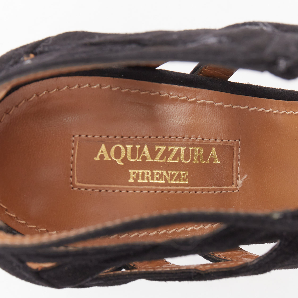 Aquazzura Strappy Open Sandals - Image 11