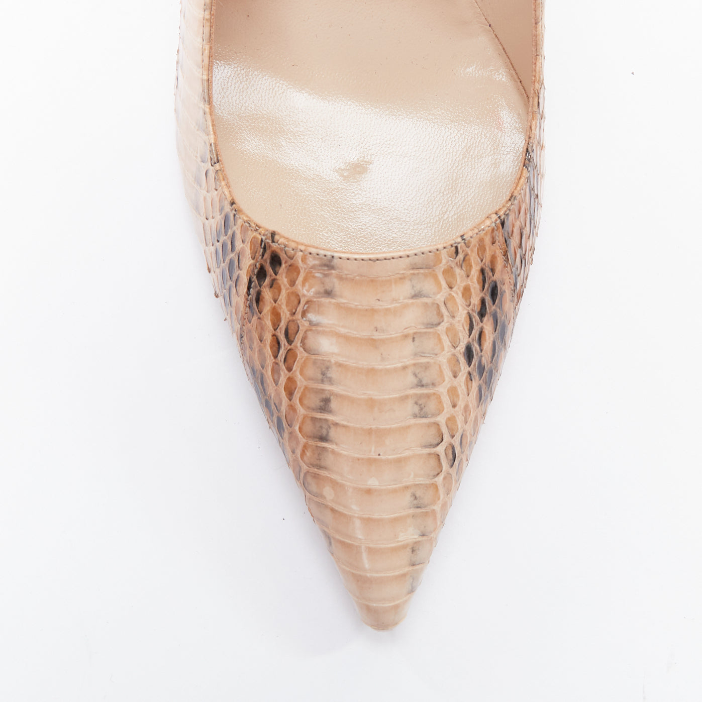 Manolo Blahnik Scaled Slim Pumps - Detail 1