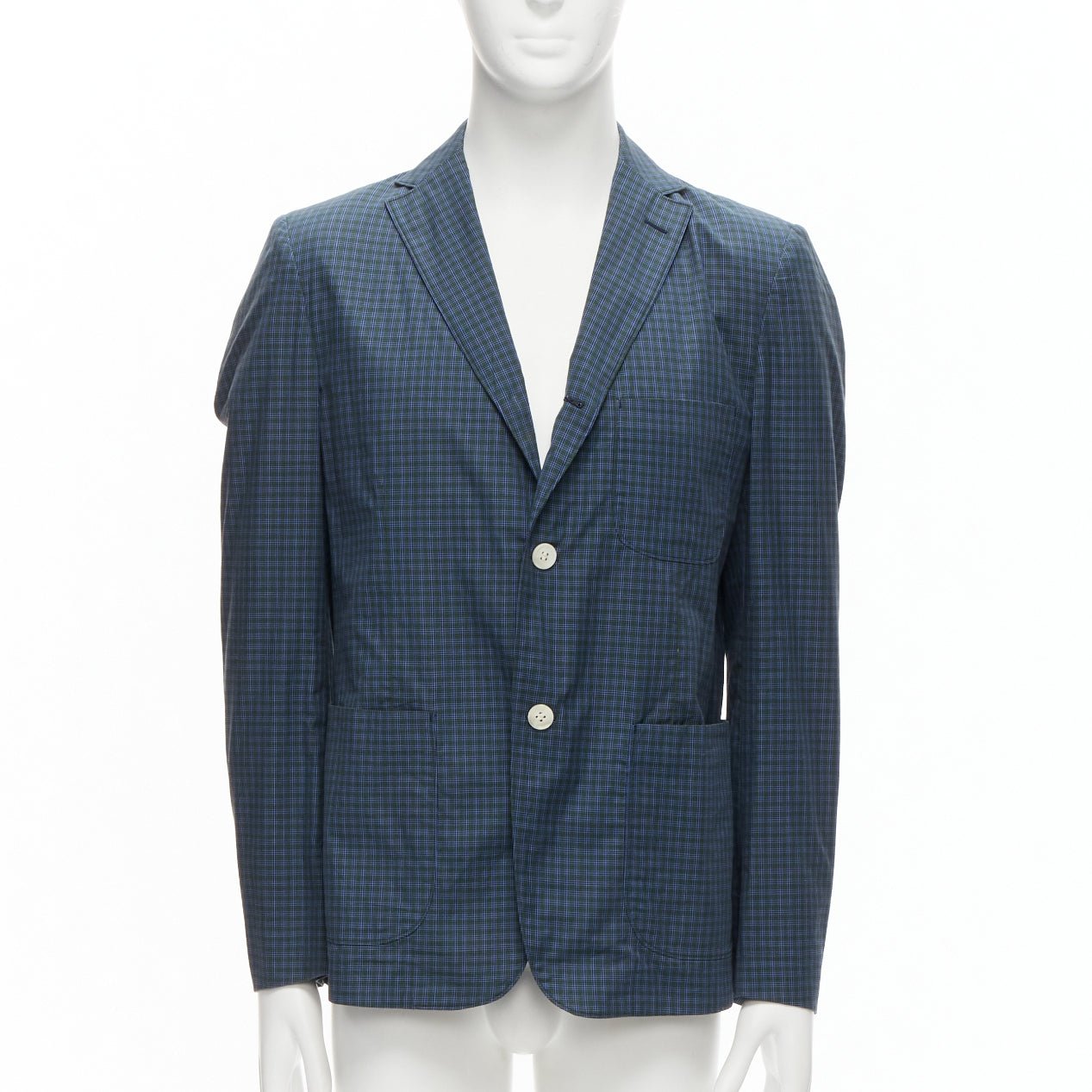 Junya Watanabe Checked Casual Blazer