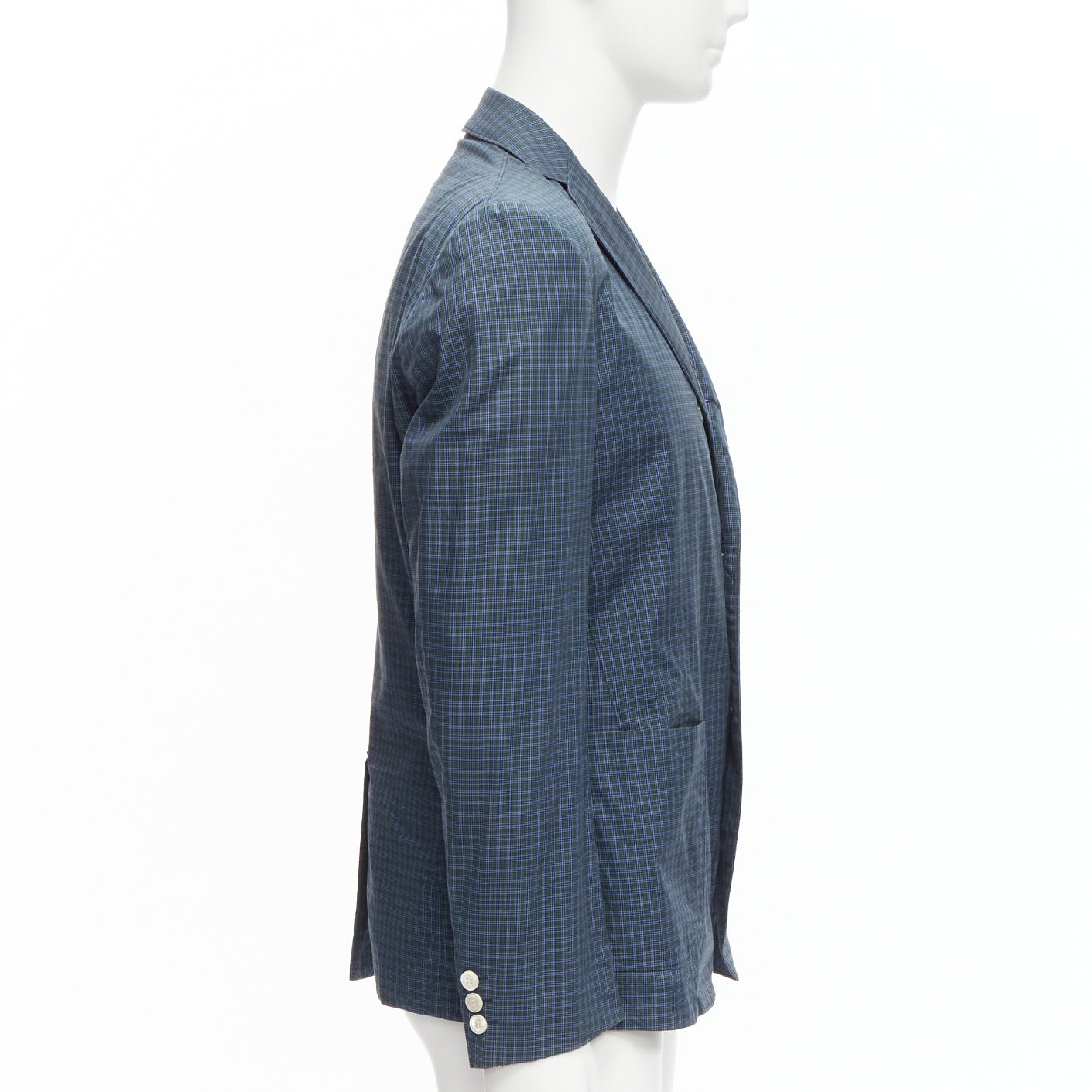 Junya Watanabe Checked Casual Blazer - Side view