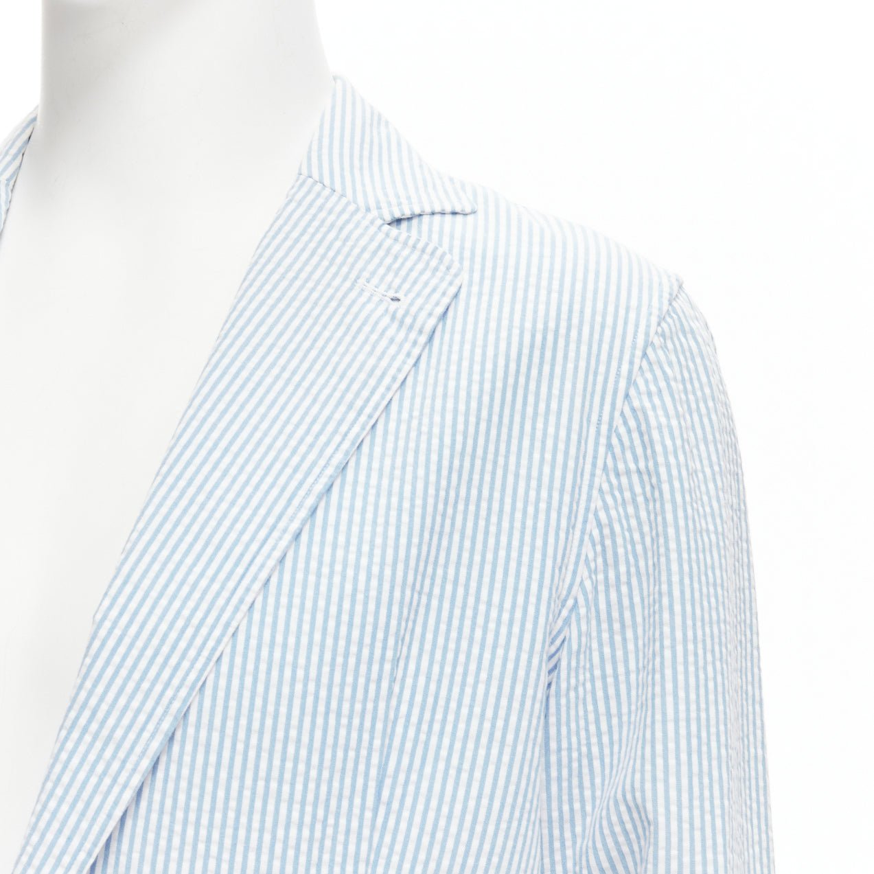 Lardini Stripe Button Blazer - Detail 2