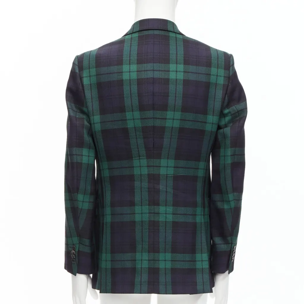 Valentino Preppy School Blazer Blue Wool Never worn - Box View