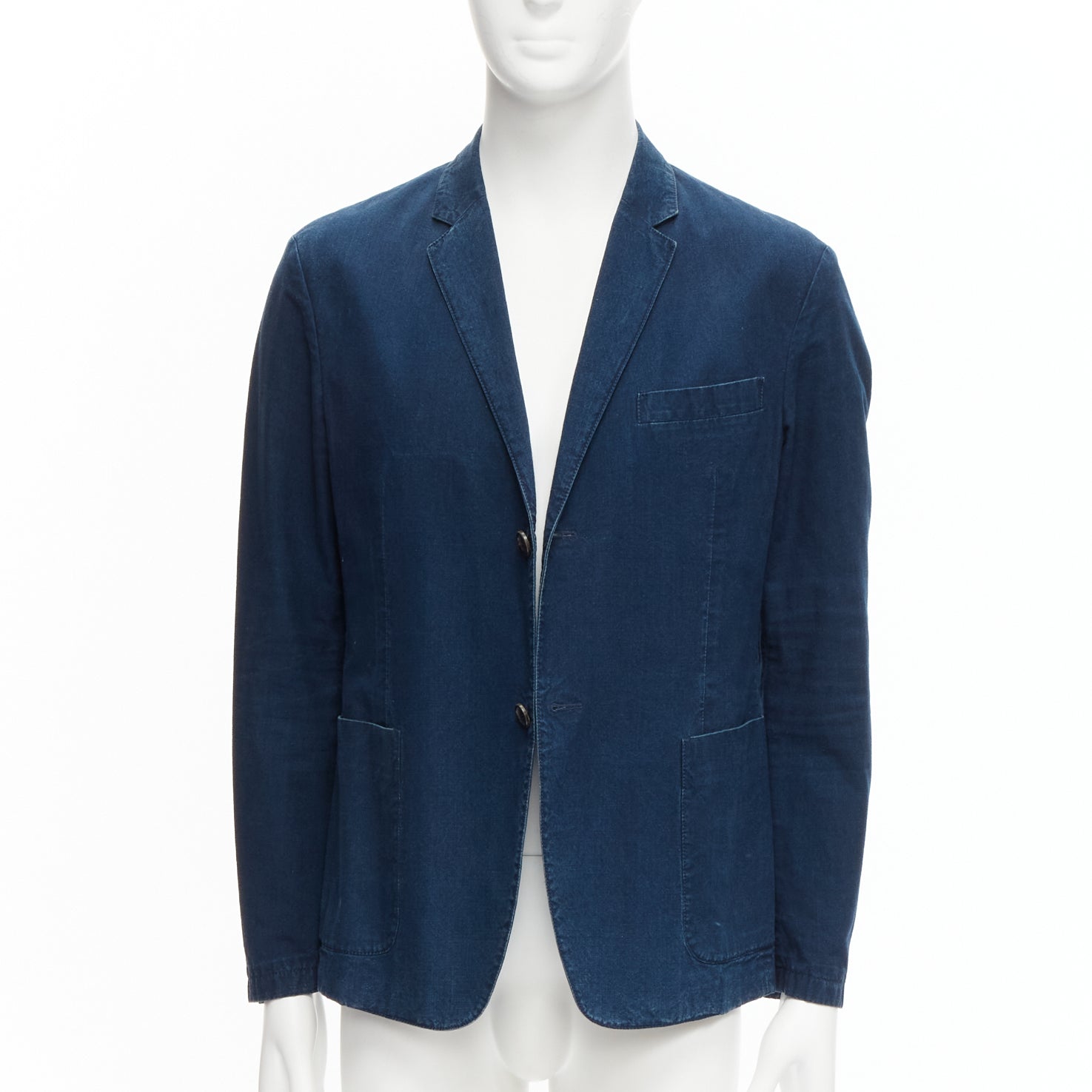 Prada Denim Single Blazer - Image 6