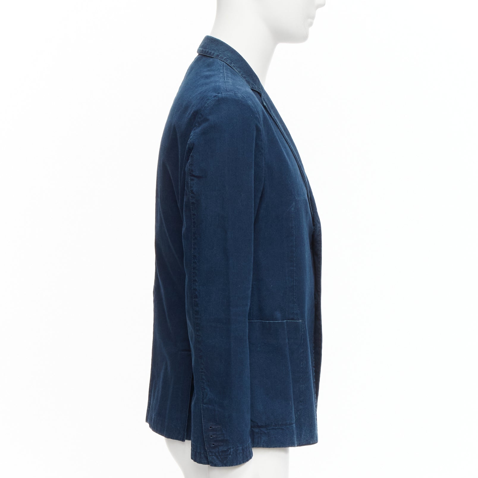 Prada Denim Single Blazer - Side view