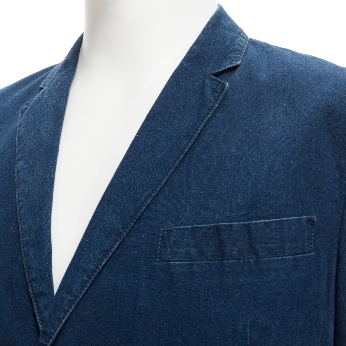 Prada Denim Single Blazer - Image 10