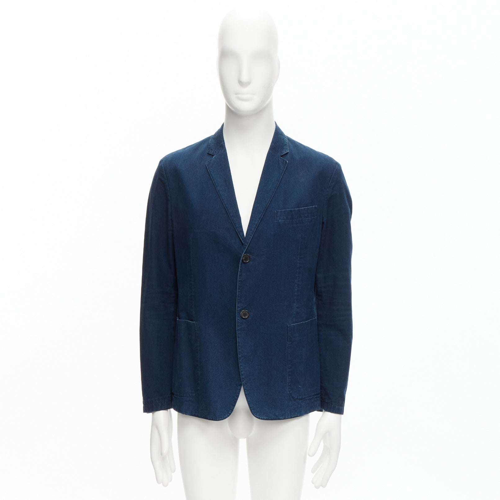 Prada Denim Single Blazer - Image 12