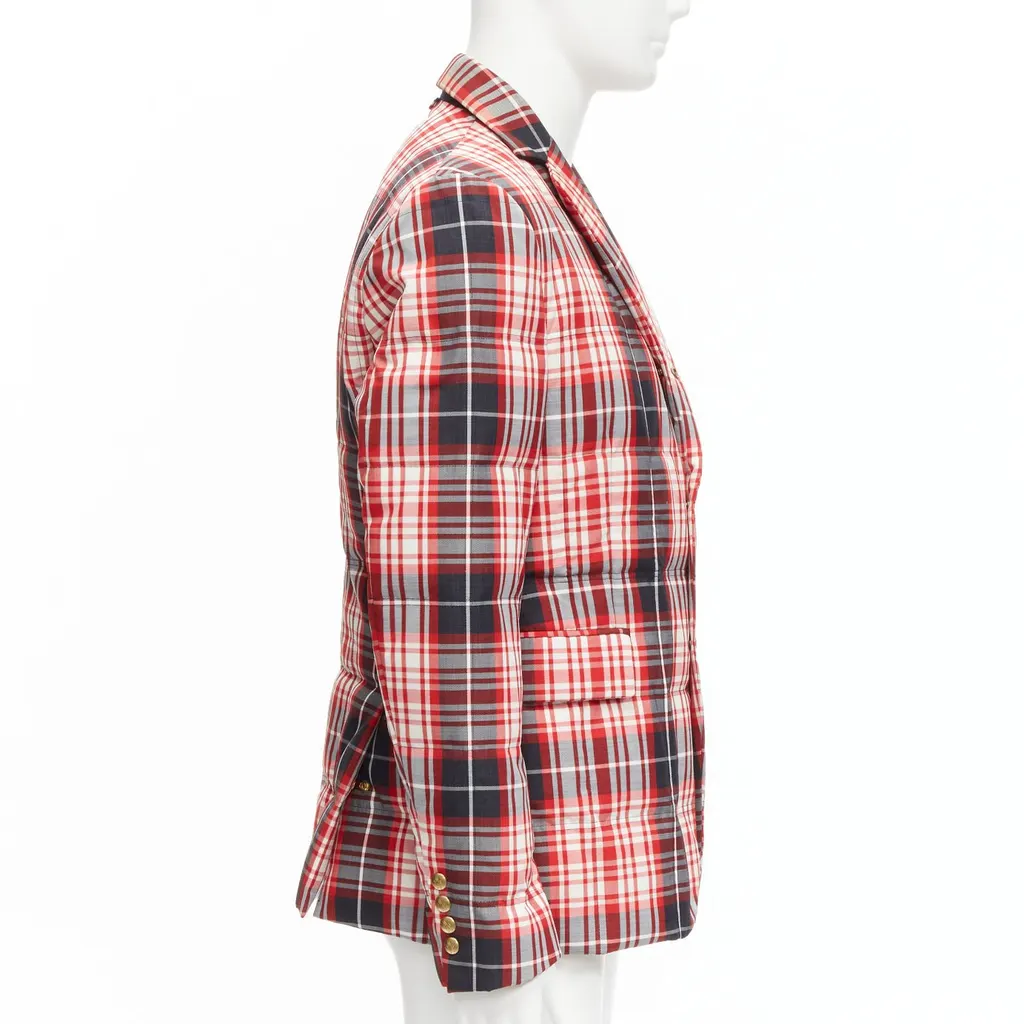 Moncler Giacca Red Polyester Very good - Model View