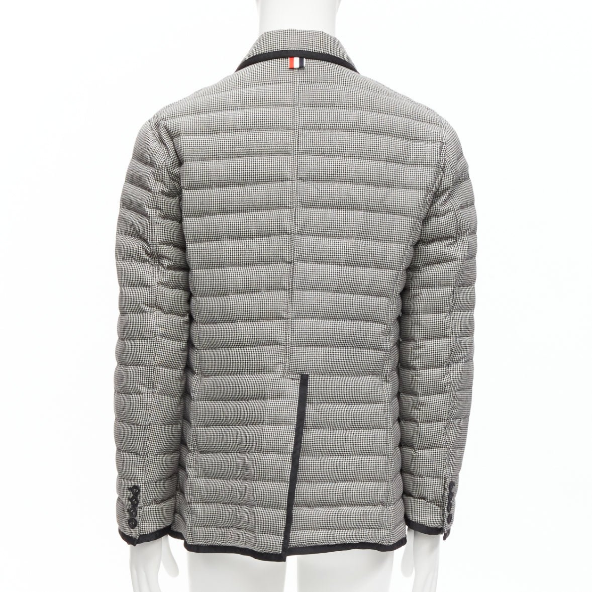 Thom Browne Houndstooth Trim Blazer - Side view