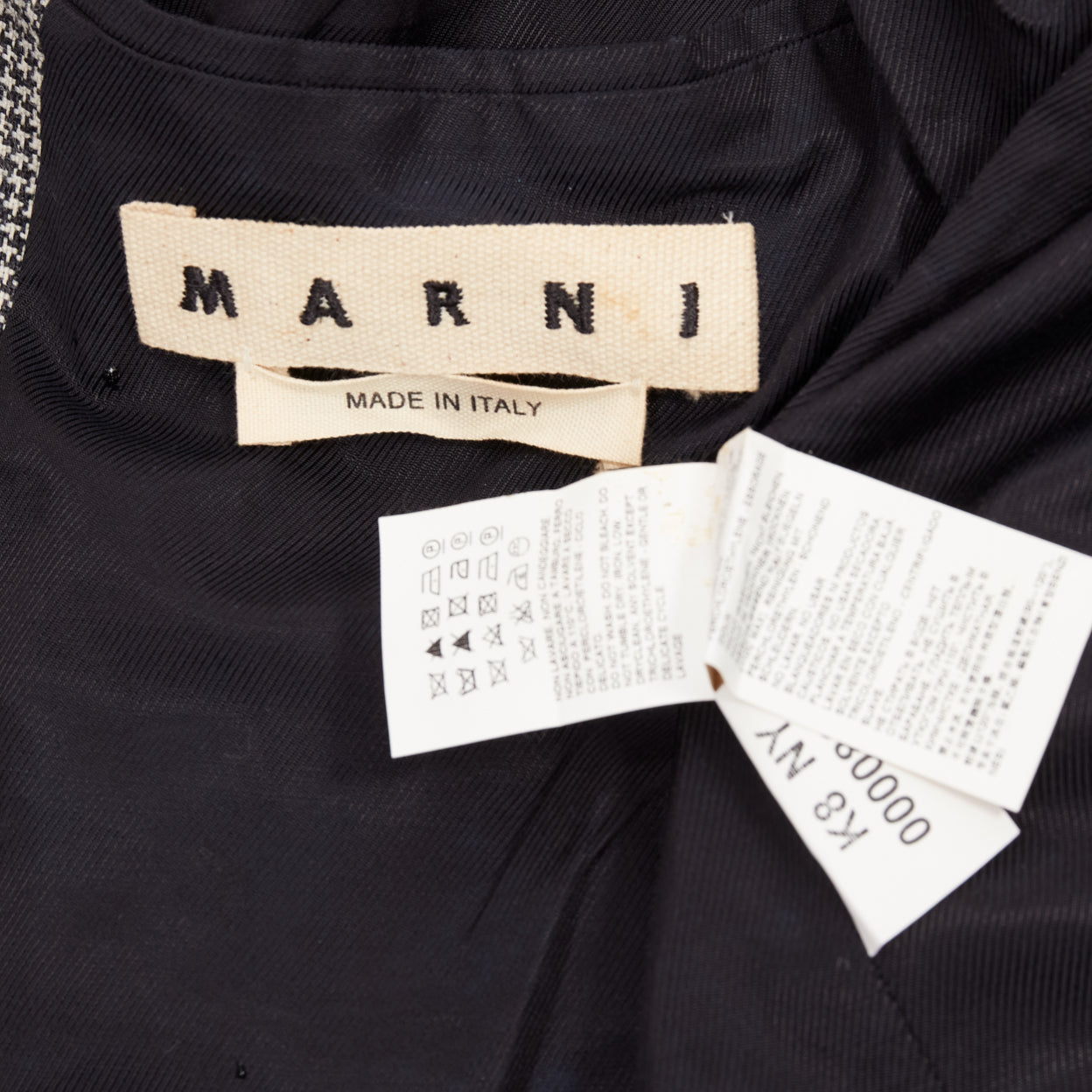 Marni Brown Leather Trim Trench - Image 11