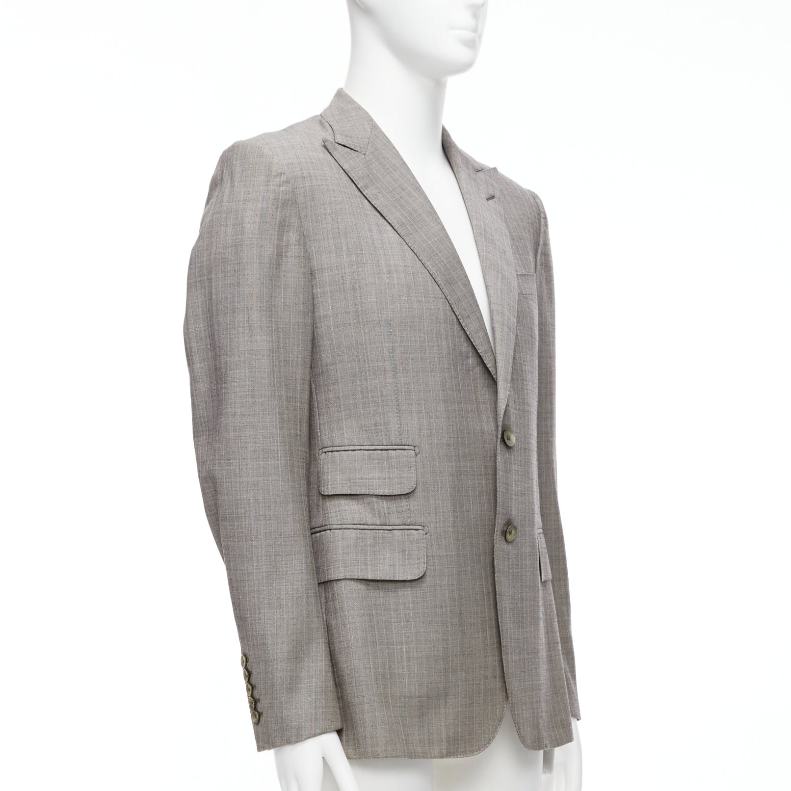 Gucci Checkered Boxy Blazer - Image 6