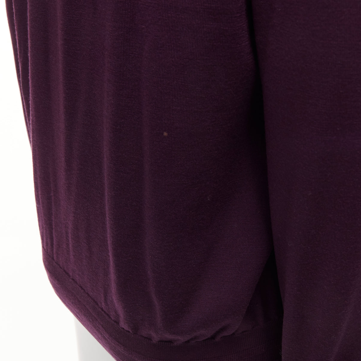 Brioni Purple Silk Sweater - Detail 2
