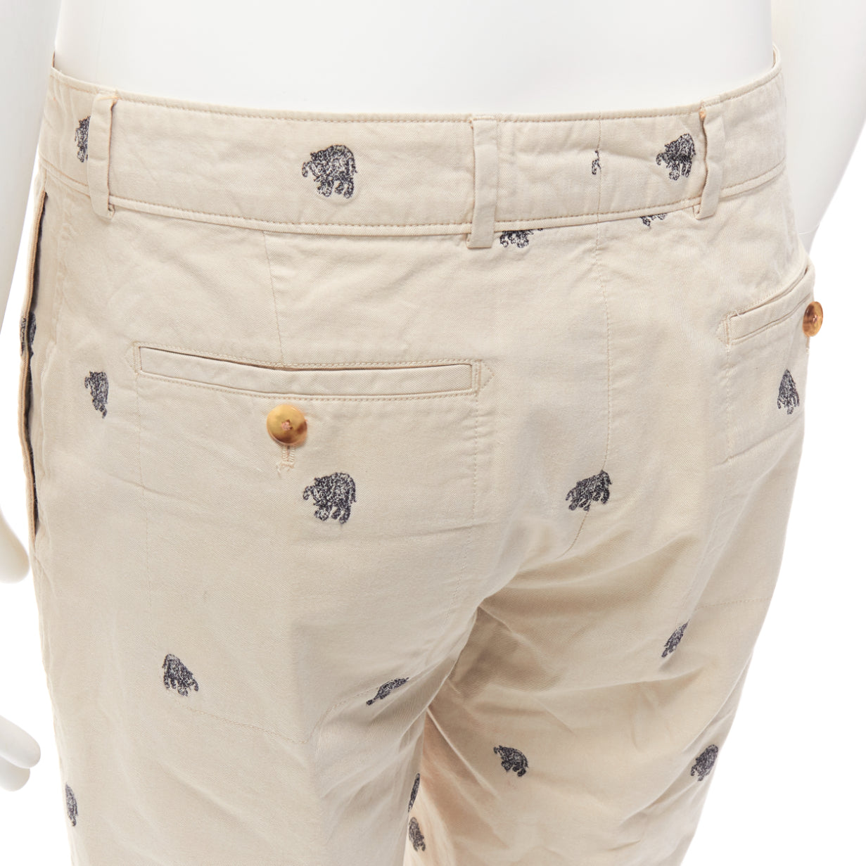 Louis Vuitton Elephant Safari Shorts - Back view