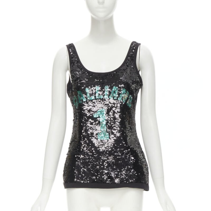 Galliano Sequins Y2K Tank