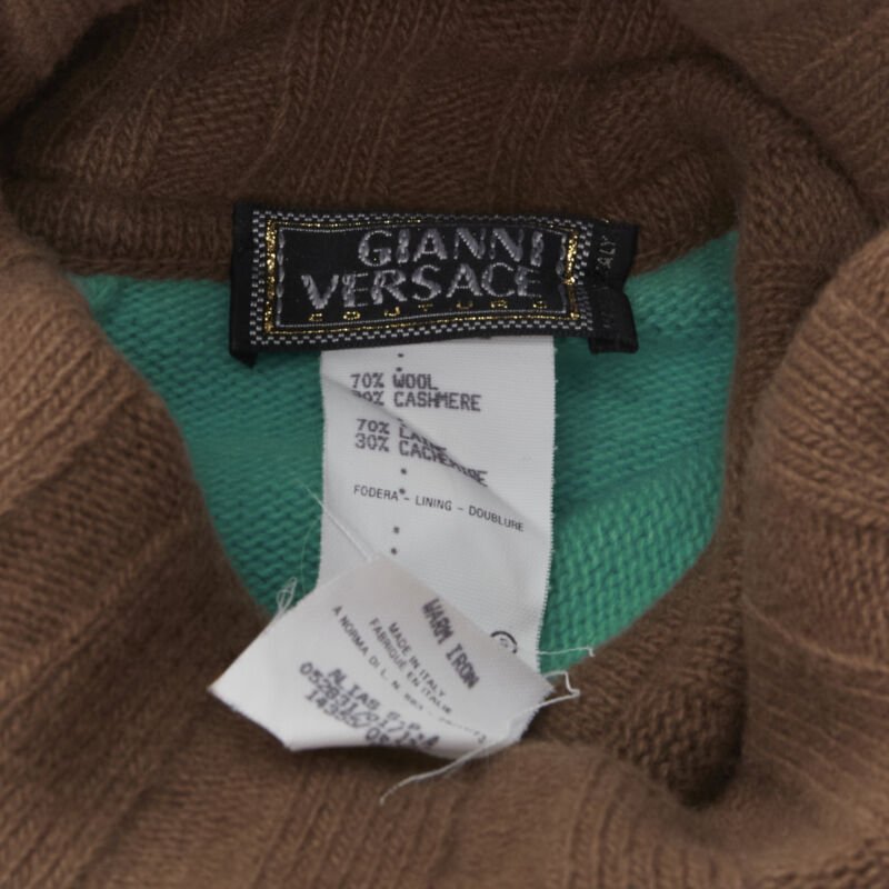 Gianni Versace Cashmere Turtleneck - Image 10