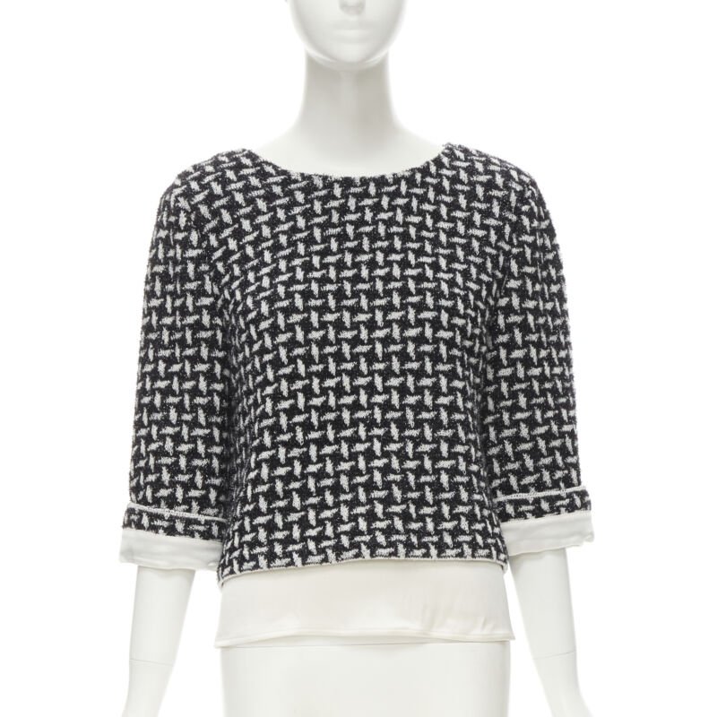 St John Crystal Layered Top