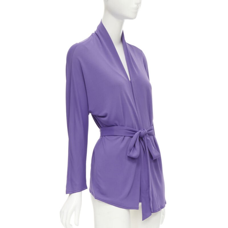 Hermès Layered Belted Cardigan - Image 6