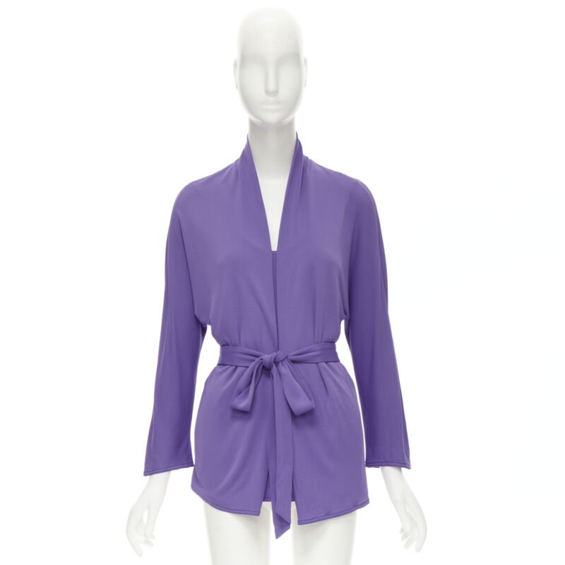 Hermès Layered Belted Cardigan - Image 13