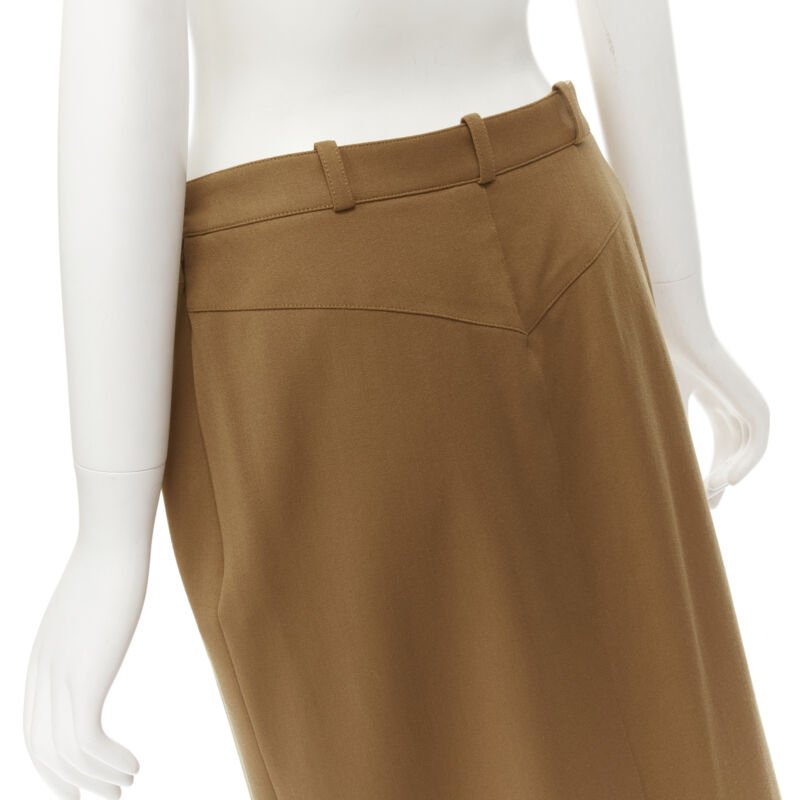 Hermès Leather Pencil Skirt - Detail 2
