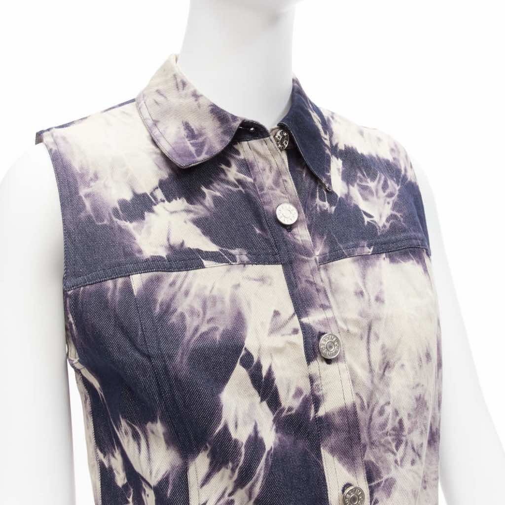 Celine Print Denim Jacket - Back view