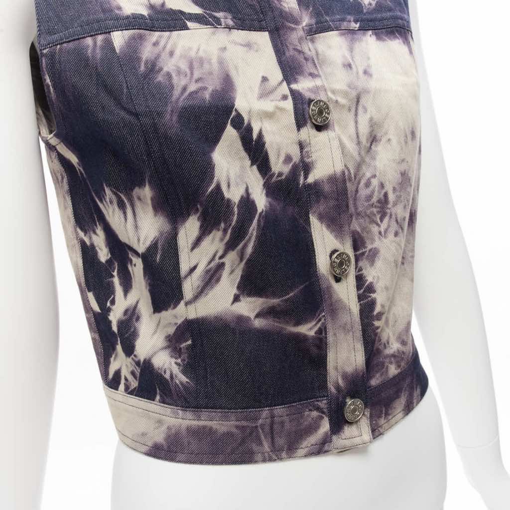 Celine Print Denim Jacket - Image 10