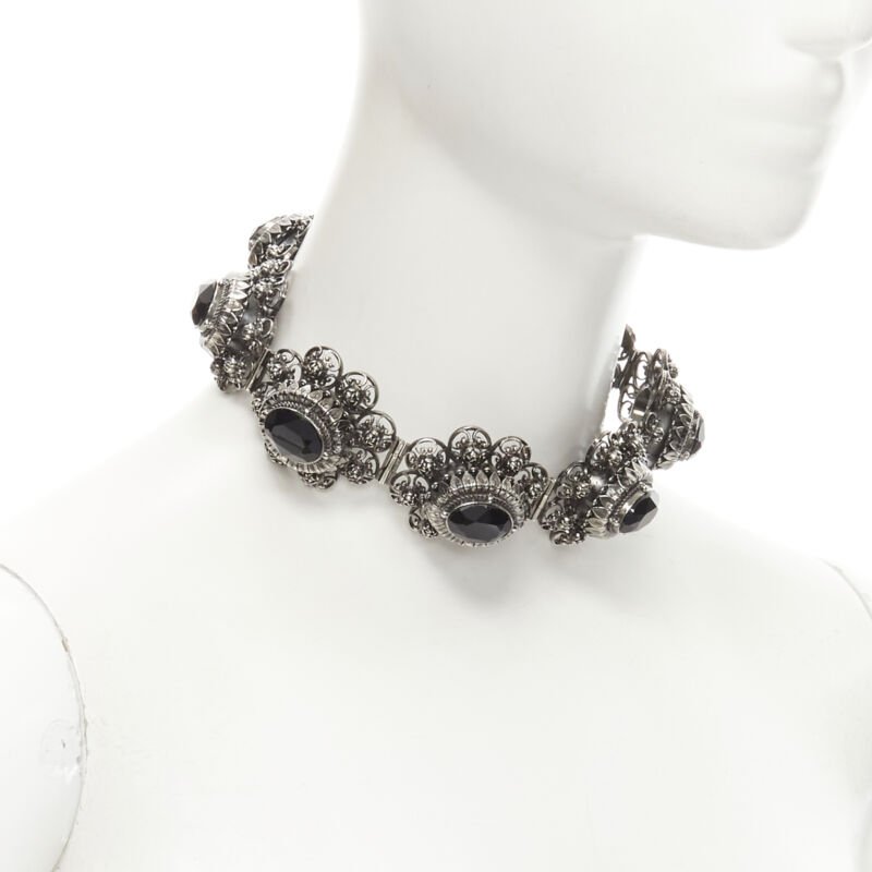 Alexander Mcqueen Rose Jewel Choker - Image 6