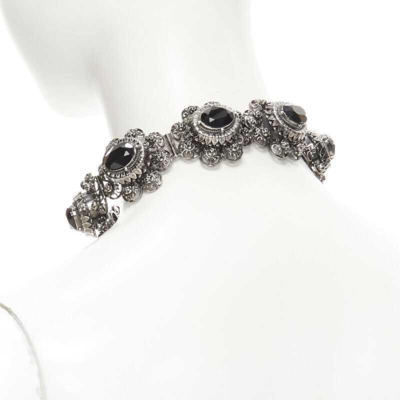 Alexander Mcqueen Rose Jewel Choker - Detail 1