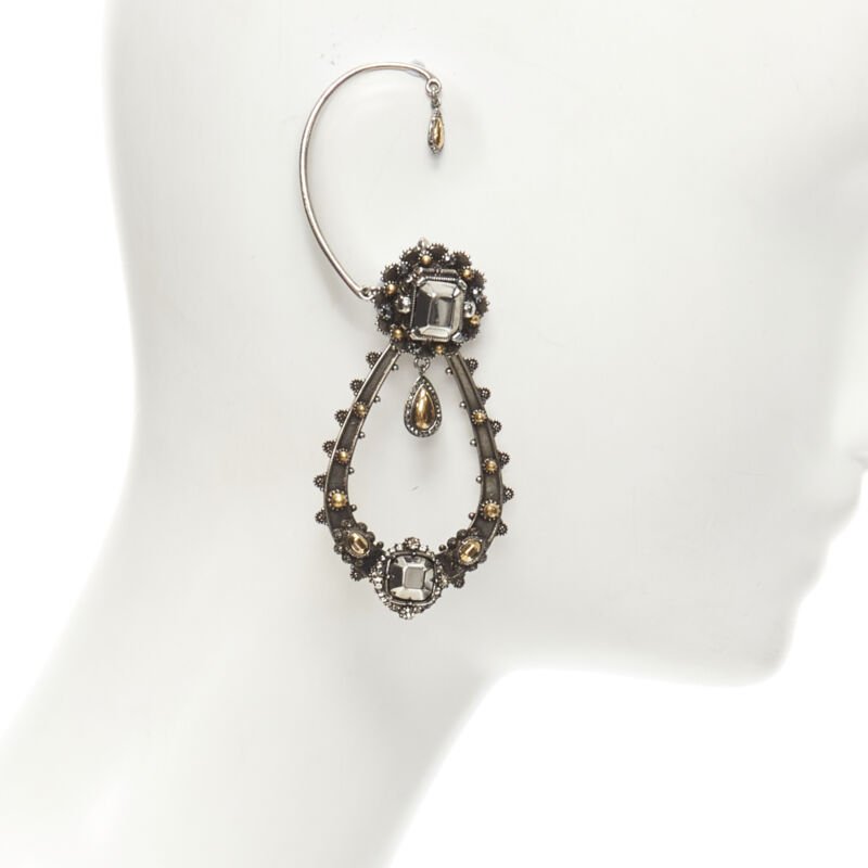 Alexander Mcqueen Teardrop Ear Cuff - Image 6