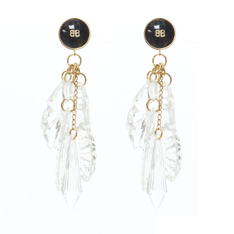 Balenciaga Multi Hoop Earrings - Back view