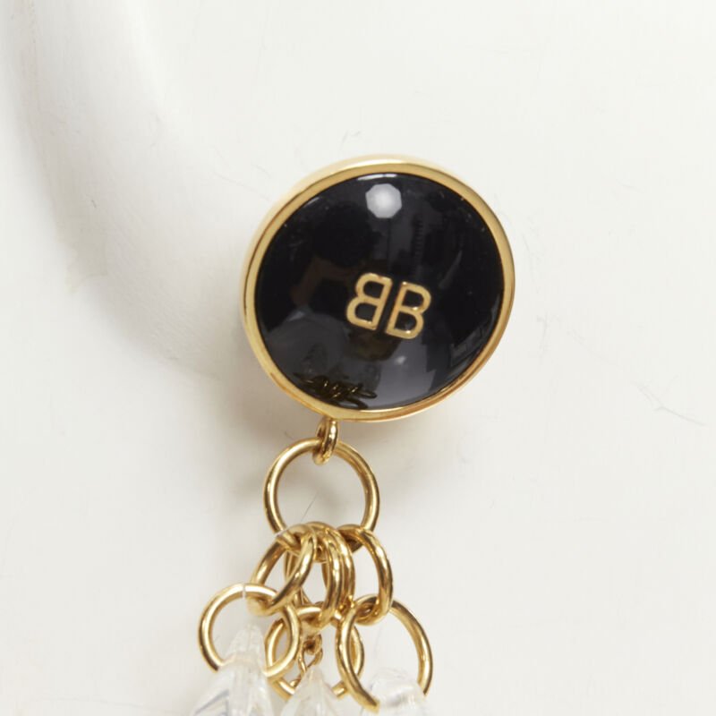 Balenciaga Multi Hoop Earrings - Side view