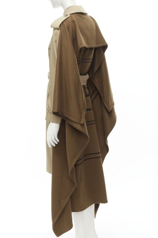 Burberry Beige Logo Trench Coat