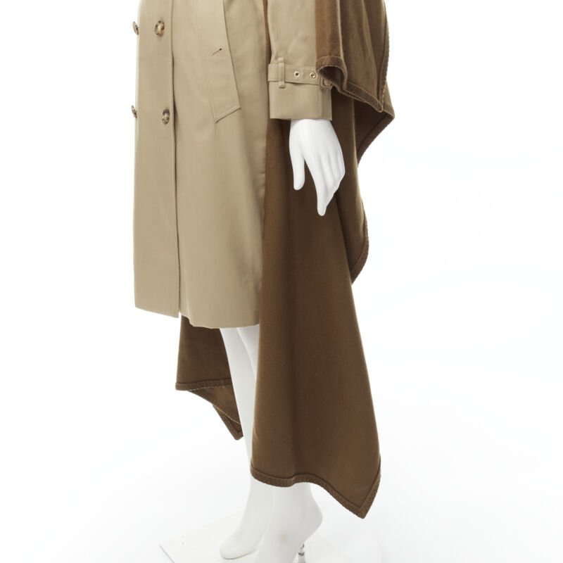 Burberry Beige Logo Trench Coat - Image 10