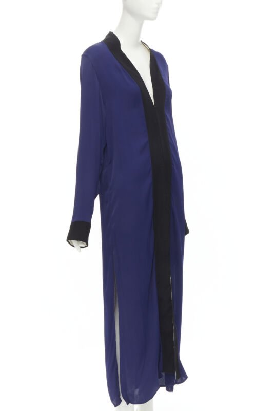 Haider Ackermann Silk Trim Robe Jacket - Image 6
