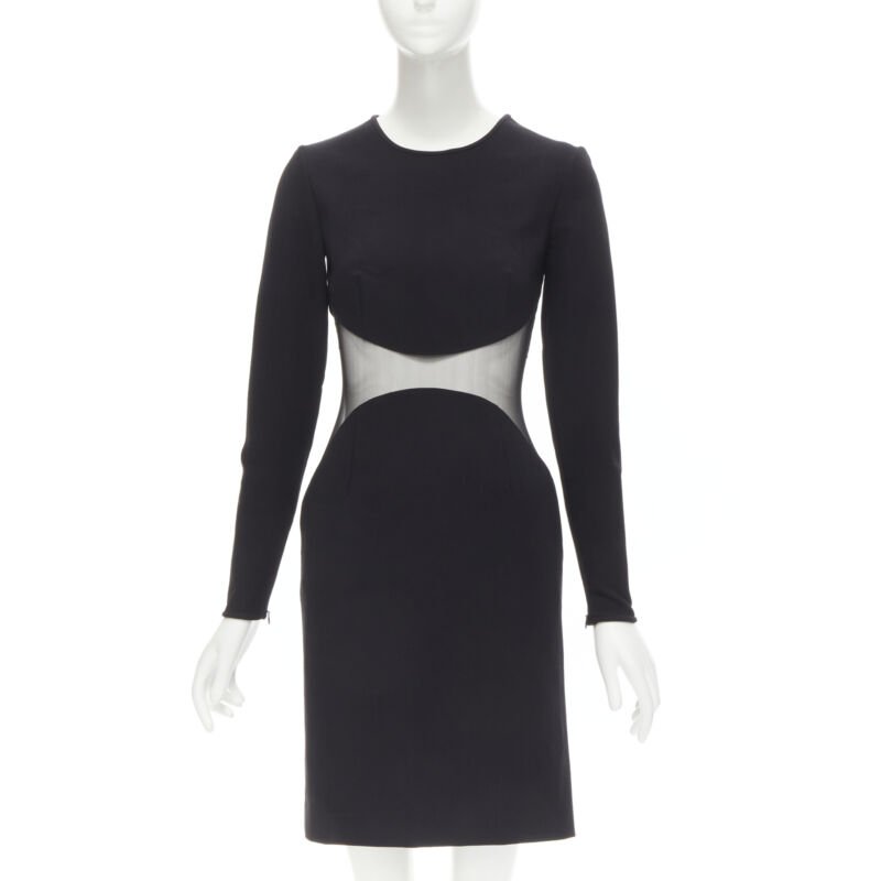 Stella Mccartney Illusion Bodycon Dress