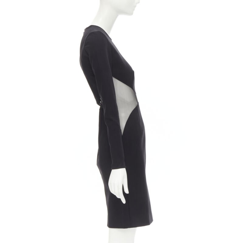 Stella Mccartney Illusion Bodycon Dress - 4