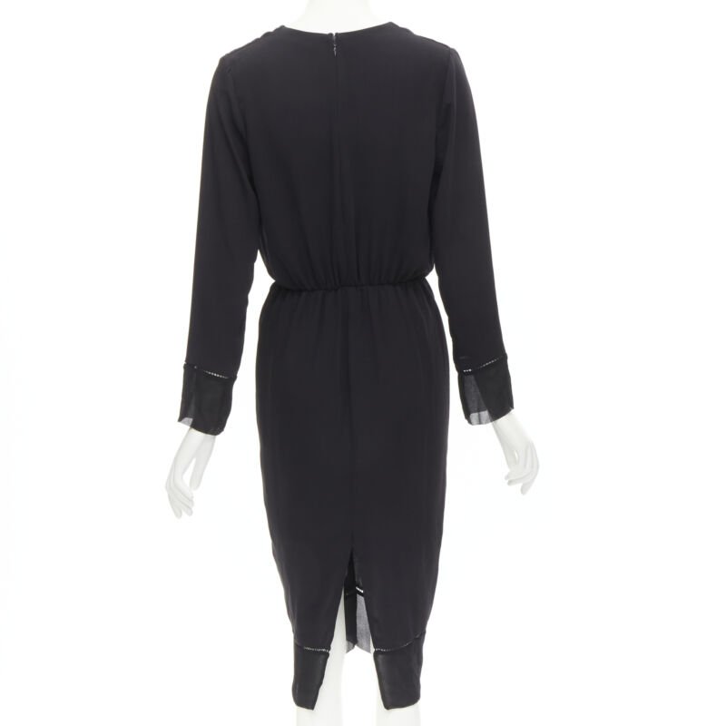 Zimmermann Gathered Lattice Dress - Side view