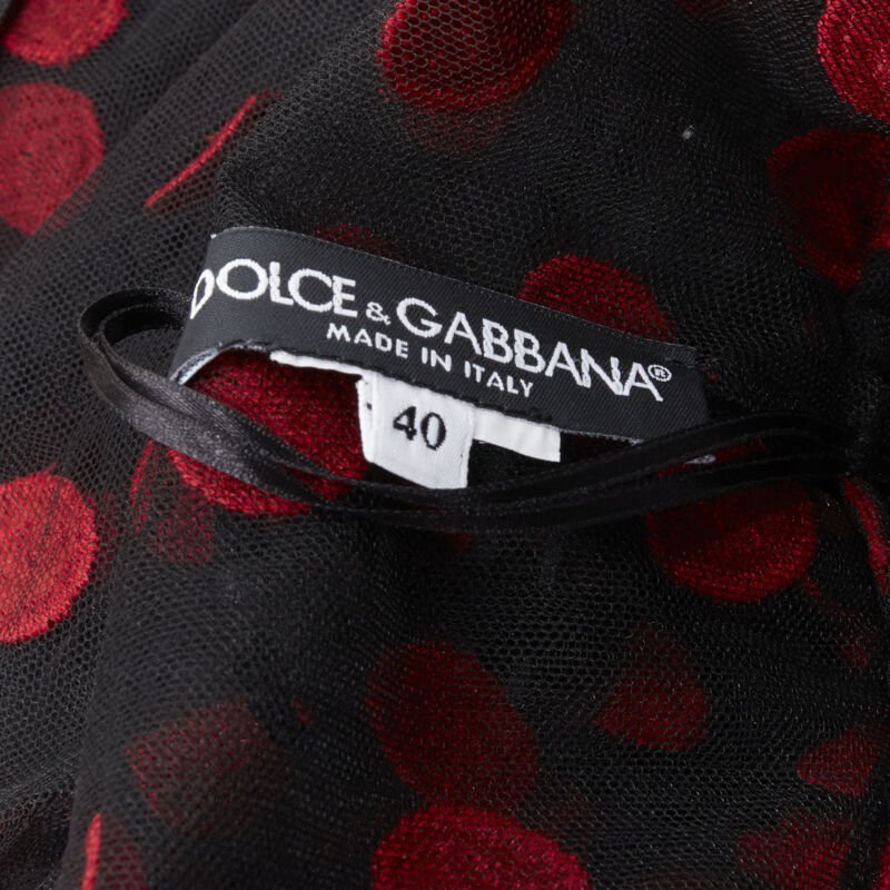 Dolce & Gabbana Polka Dot Dress - Image 11