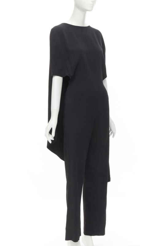 Esteban Cortazar Open Back Cape Jumpsuit - Image 6