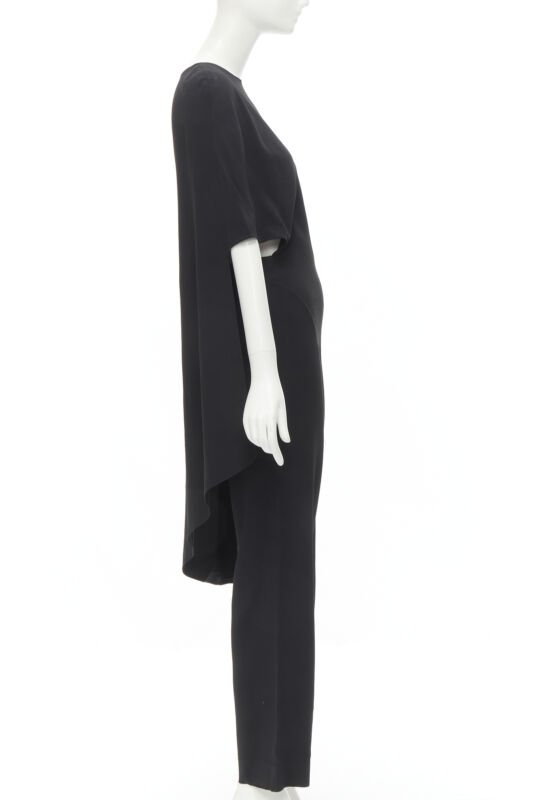 Esteban Cortazar Open Back Cape Jumpsuit - 4