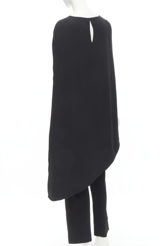 Esteban Cortazar Open Back Cape Jumpsuit - Detail 1