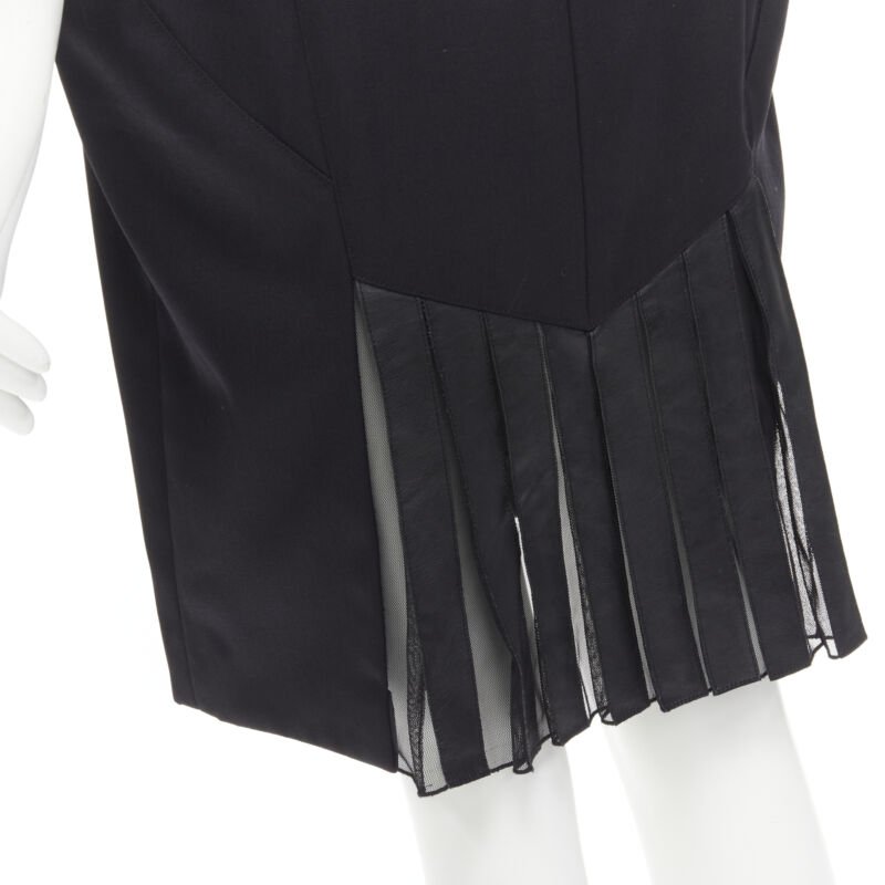 Alexander Wang Corset Pleat Dress - Back view