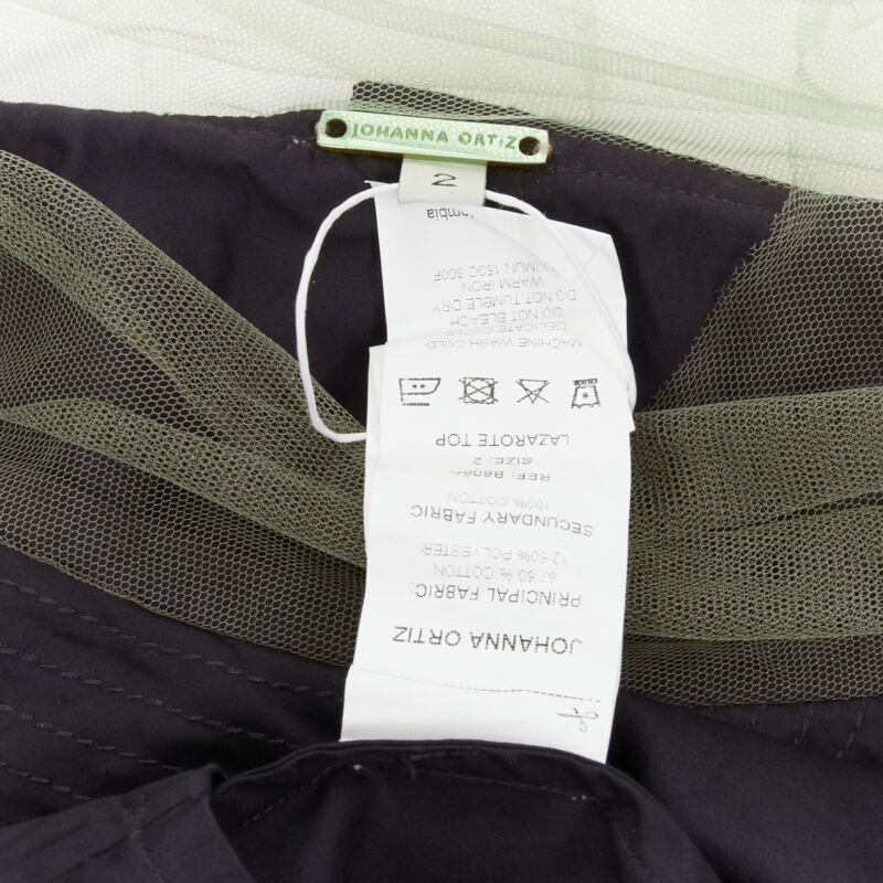 Johanna Ortiz Ruffle Mesh Top - Image 10