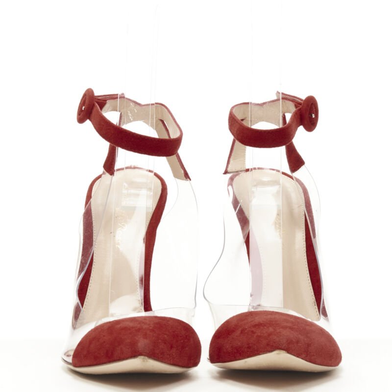 Gianvito Rossi PVC Ankle Pumps - Image 6