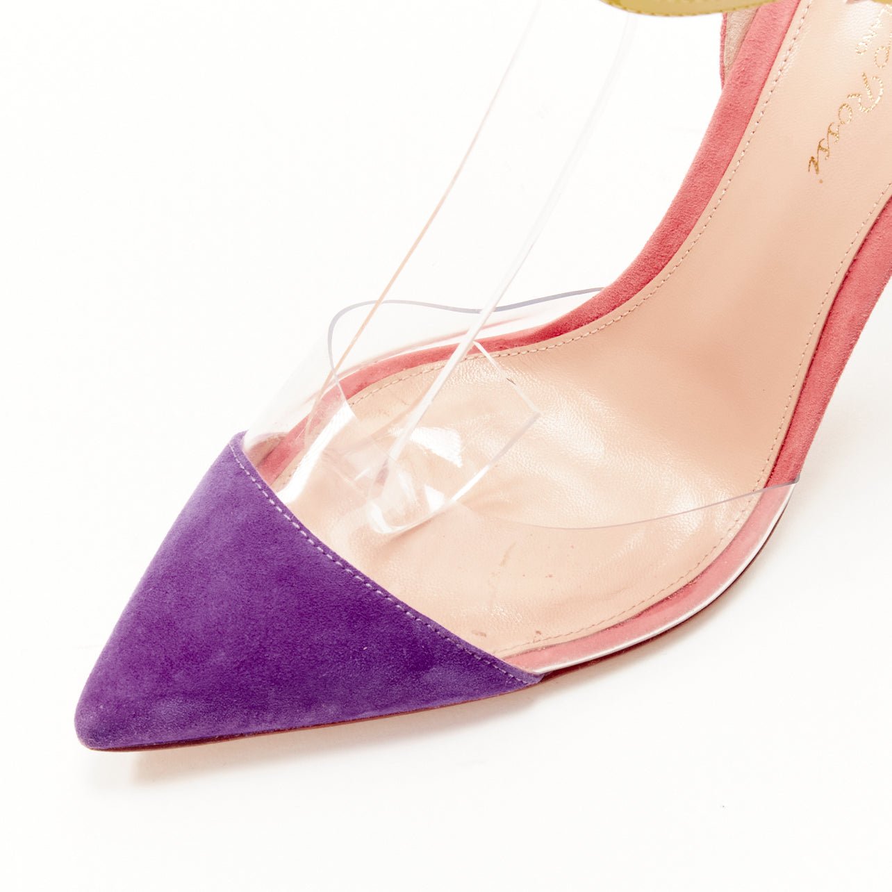 Gianvito Rossi PVC Ankle Pumps - Side view