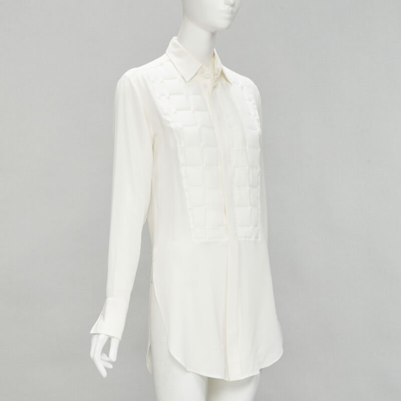 Bottega Veneta Quilted Bib Shirt - Image 6