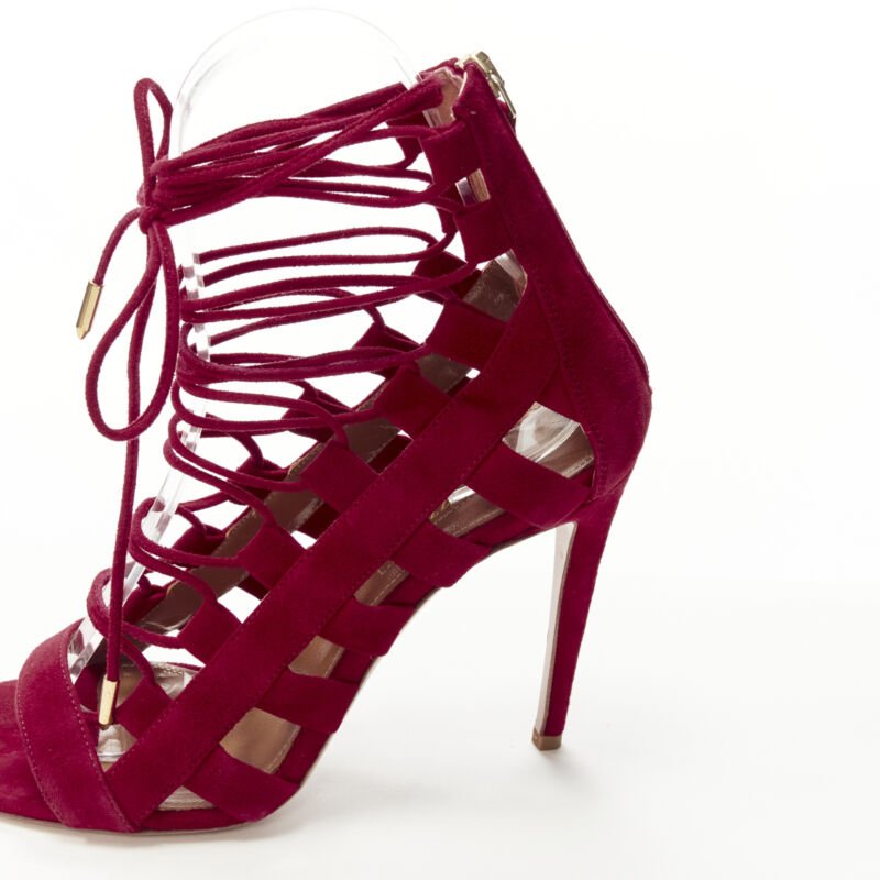 Aquazzura Lace Up Sandals - Image 10
