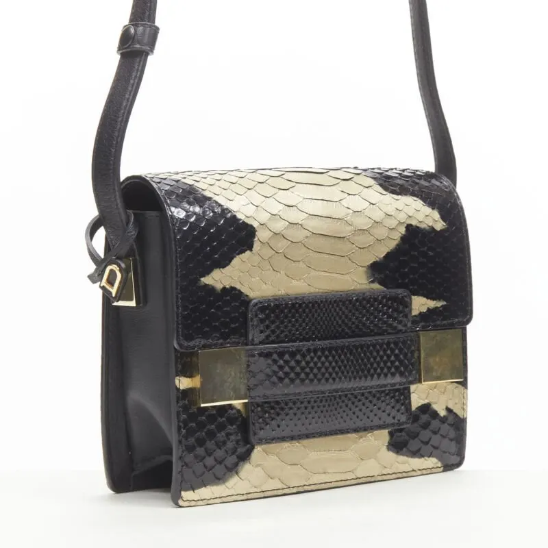 Delvaux Cagole XS Bag Black Leather Very good - Inside View