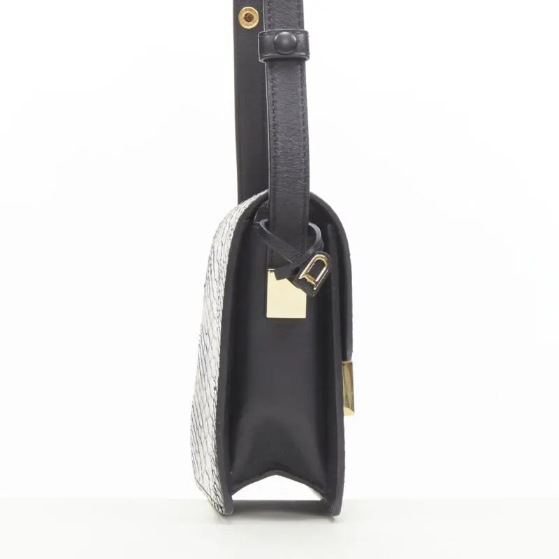 Delvaux Cagole XS Bag Black Leather Very good - Model View